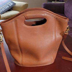 Vintage Coach mini shopper #9993 British tan